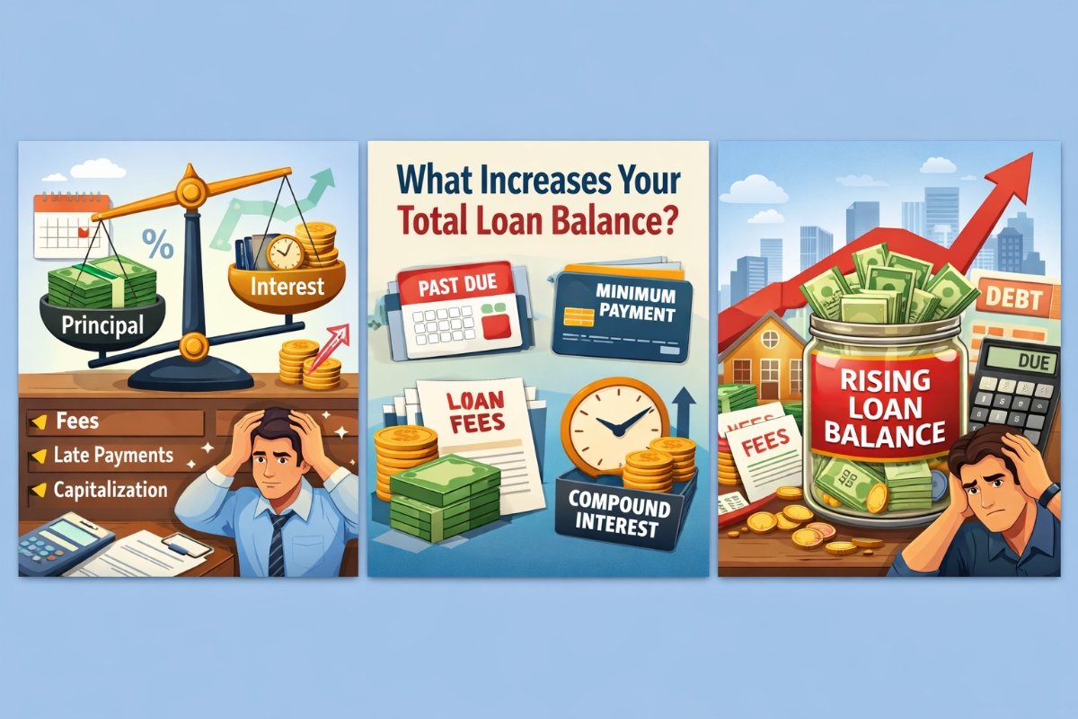What Increases Your Total Loan Balance